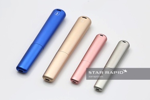 4 colors anodized tubes