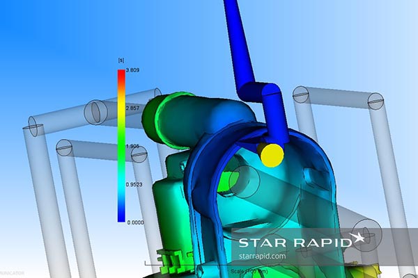 Nedap case study, gate and runner cad image