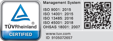 TUV certification badge